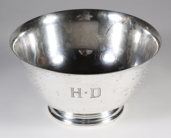 Wallace Sterling Silver Revere Bowl, 17.21 Troy Ounces