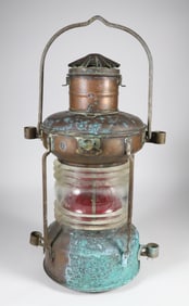 Copper Ship's Masthead Light 0686