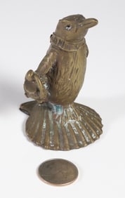 C.P. Johnston Bronze Sculpture of a Nantucket Penguin