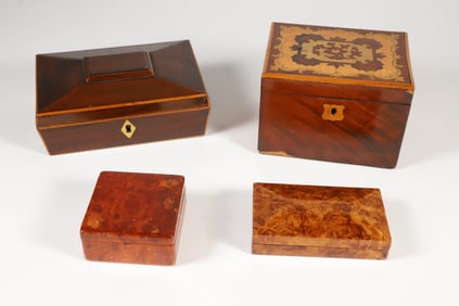 Group of Four Assorted Boxes