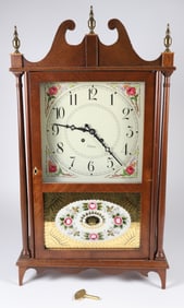 Chelsea 1971 Terry Style Pillar and Scroll Mantel Clock