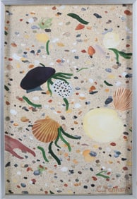 Charles Tennant Watercolor on Paper "Pocomo Shells"