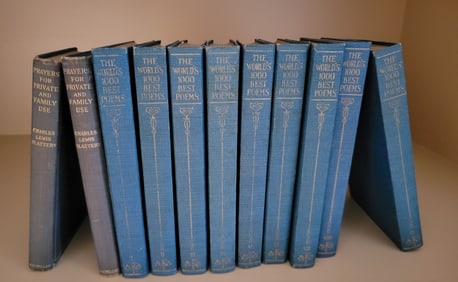 9 Volumes: "The World's 100 Best Poems"