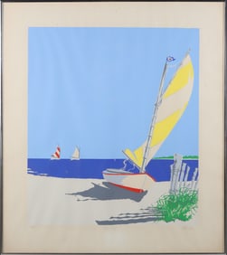Eric Holch Limited Edition Lithograph "High & Dry"