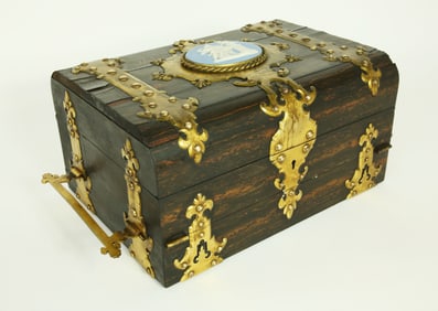 Howell James & Co. Lady's Traveling Desk Box, Regent St. London, 19th Century
