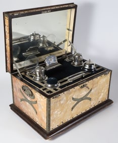 English Accountant's Traveling Musical Office Box