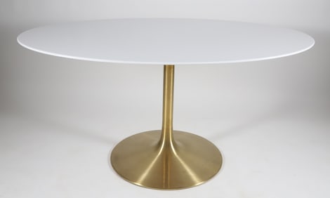 Mid Century Style Modway "Lippa" Oval Tulip Table