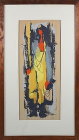 Phillip Hicken Limited Edition Silkscreen "Fisherman", Edition #37/45