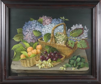 Galley Oil on Board "Tabletop Still Life", circa 1995