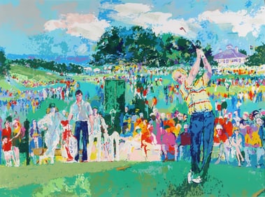 Leroy Neiman Limited Edition Serigraph "Jack Nicholas" Ed. 265/550