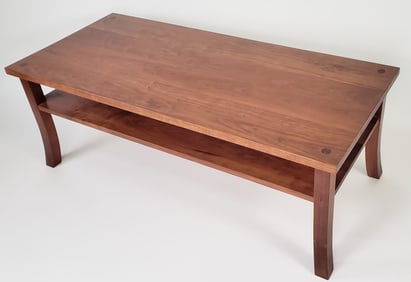 Thomas Moser Cherry Rectangular Lolling Coffee Table