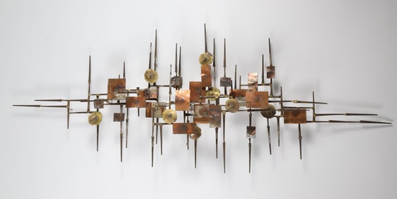 Contemporary Mixed Metal Sculpture, 3rd Quarter of the 20th Century