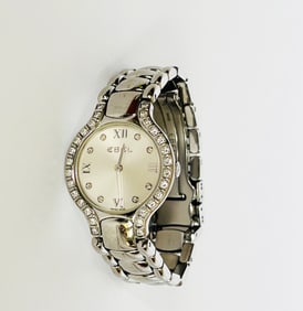 Ebel Beluga Stainless Steel and Diamond Lady's Wristwatch