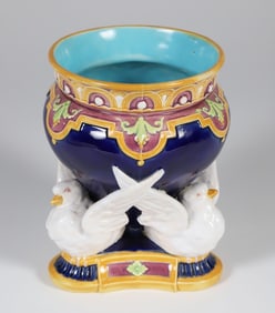 Petite Minton Majolica Jardiniere, circa 1875