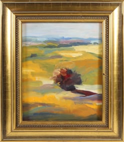 David Lazarus Oil on Panel "Sanford Farm"
