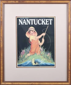 Hazel Frazee Magazine Cover Publication "Nantucket", June 1928