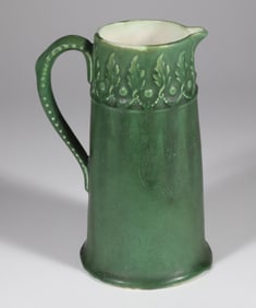 J.S.T. & Co. Pottery Pitcher, Keene, New Hampshire
