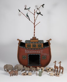 Nantucket Zoological Sanctuary Folk Art "Noah's Ark"