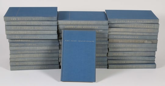 38 Volumes of "The Yale Shakespeare"