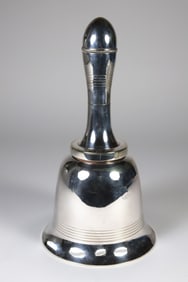 Vintage Silver Plated Bell Form Cocktail Shaker