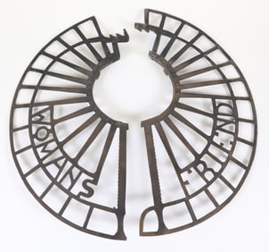 Cast Iron Stove Pipe Shelf "Woman's Friend"