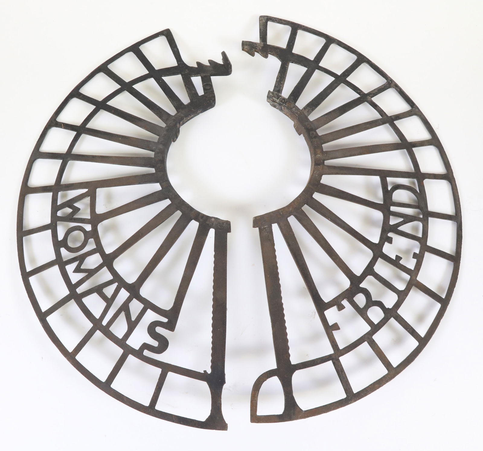 Cast Iron Stove Pipe Shelf  "Woman's Friend" (1 of 6)