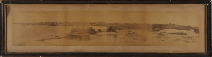 Antique Photograph of Brant Point Nantucket