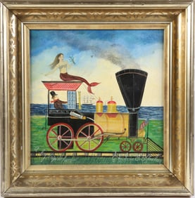 Kolene E. Spicher Oil on Canvas "Free Ride to Sconset"