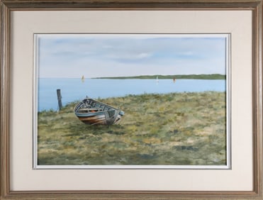 Roy Bailey Oil on Linen "Harbor View"