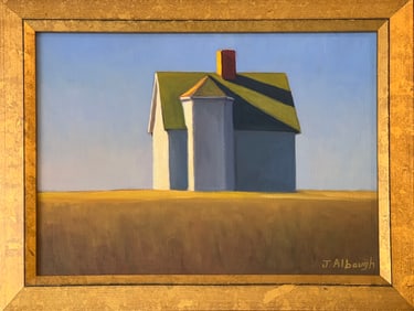 Joan Albaugh Oil on Canvas "Afternoon Shadows"