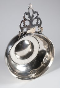 Nantucket Coin Silver Porringer Attributed to Benjamin Bunker, 18th Century