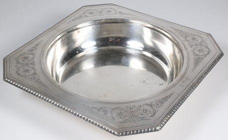 Tiffany & Co. Sterling Silver Octagonal - Square Bowl