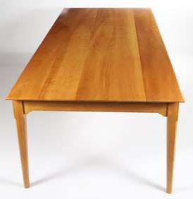 Signed Stephen Swift Rectangular Cherrywood Dining Table, circa 1997