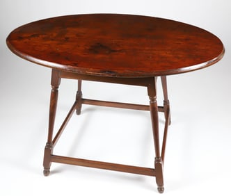 American Oval Tavern Table, 18th Century