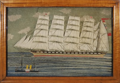 Fine British Man-O-War Woolie, 19th Century