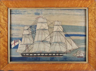 Fine British Sailor's Woolie, 19th Century