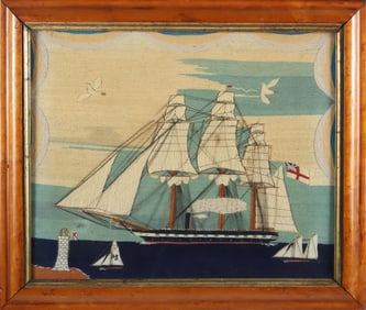 Fine British Sailor's Woolie, 19th Century