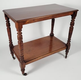 Antique English Regency Mahogany Server