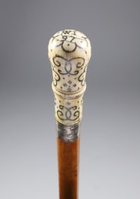French Pique Walking Stick, circa 1697