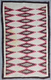 Vintage Navajo Eye Dazzler Rug