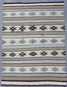 Vintage Navajo Wide Ruins Textile