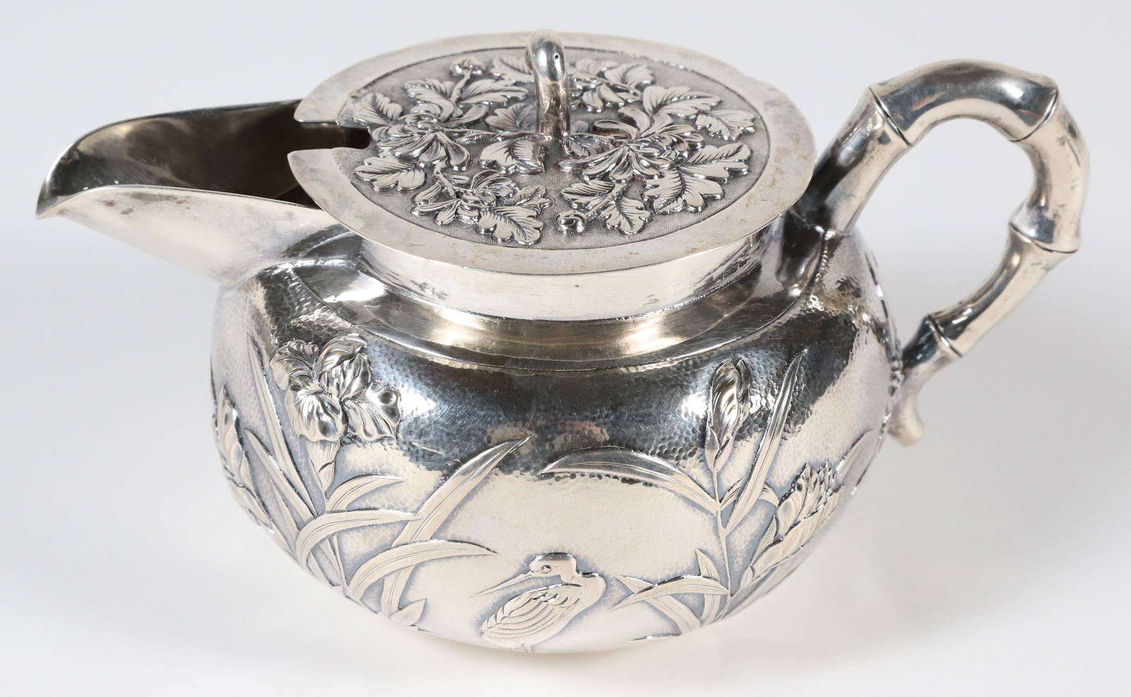 Chinese Export Silver Covered Creamer, Stamped Shanghai