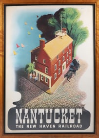 Nantucket Poster "The New Haven Railroad" by Mason