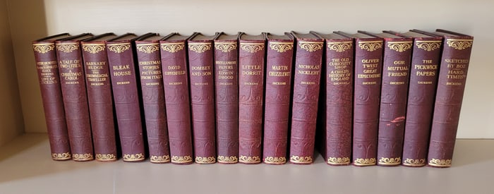 Collection of Charles Dickens in 16 Volumes