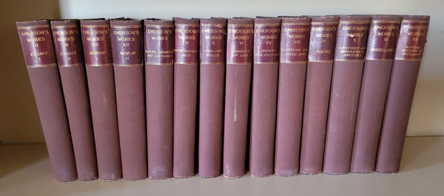 The Works of Ralph Waldo Emerson In 14 Volumes