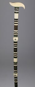 Exceptional Whaler Made Cane Comprising Approximately 463 Pieces, 19th Century