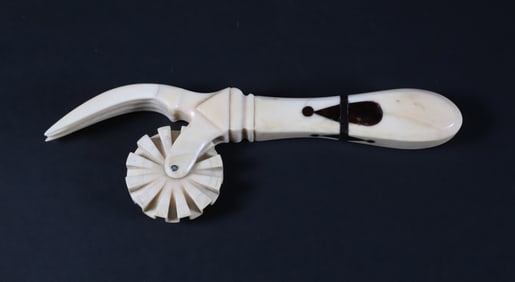 Whaleman Made Pie Crimper, circa 1870