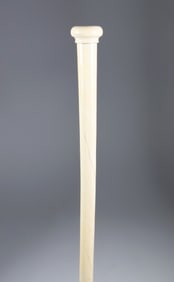 Whaler Made Screw Knob Antique Narwhal Walking Stick, 18th Century