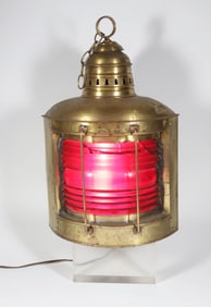 Russell and Stall Co. New York, Hanging Starboard Light