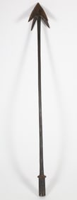 Antique Wrought Iron Four Prong Harpoon